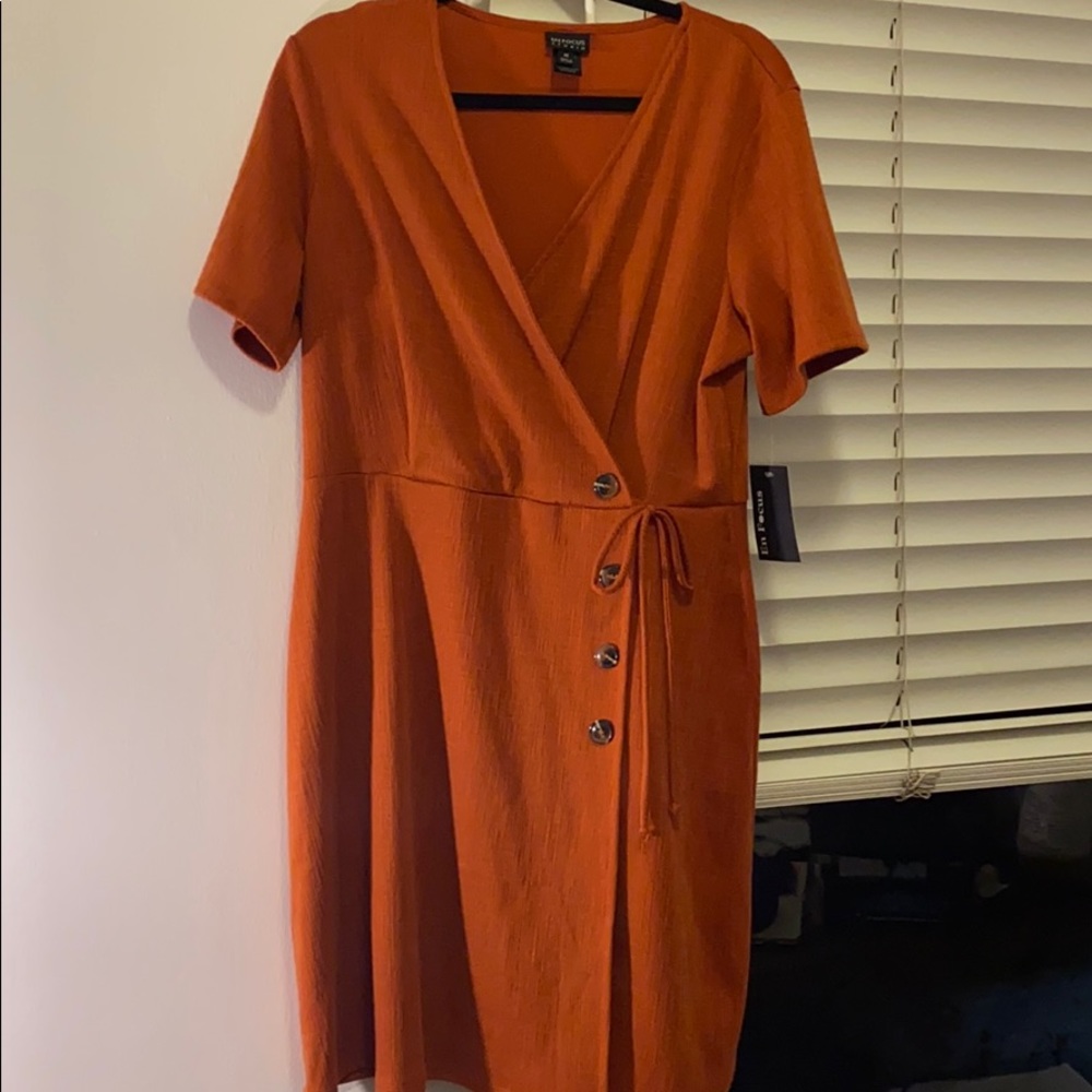 Burnt Orange Dress